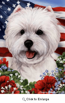 Westie House Flag