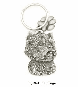 Westie Keychain
