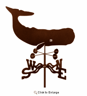 Whale Weathervane