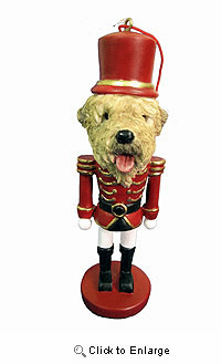 Wheaten Terrier Ornament Nutcracker
