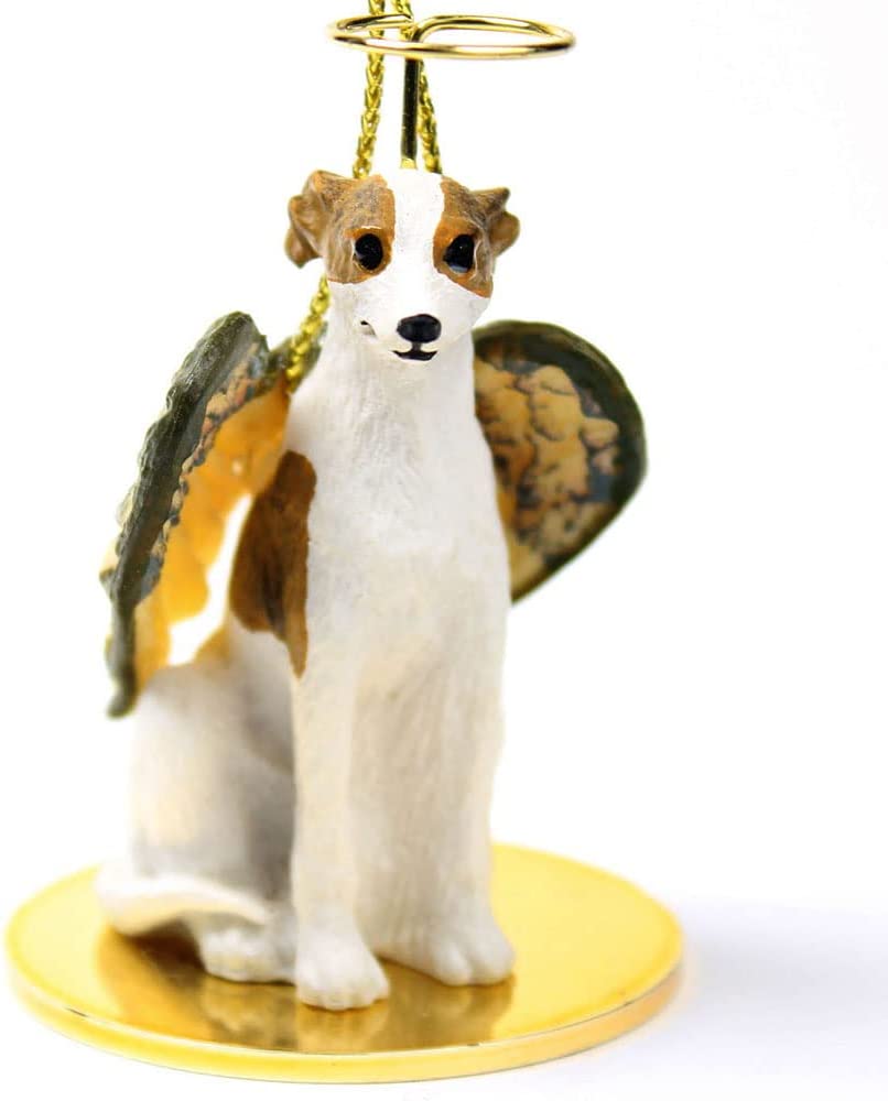 Whippet Christmas Ornament Angel