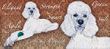 White Poodle Coffee Mug