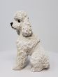 White Poodle Figurine