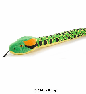 Wild Republic "Anaconda" Snake Plush Stuffed Animal 54"