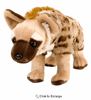 Wild Republic "Hyena" Plush Stuffed Animal Cuddlekins 12"