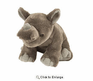 Wild Republic Rhino Baby Plush Stuffed Animal, Plush Toy Cuddlekins 12 Inches