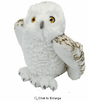 Wild Republic "Snowy Owl" Plush Stuffed Animal Cuddlekins 12"