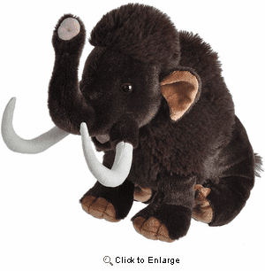 Wild Republic "Woolly Mammoth" Plush Stuffed Animal Cuddlekins 12"