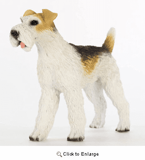 Wire Fox Terrier Figurine