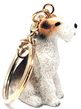 Wire Fox Terrier Keychain
