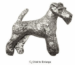Wire Fox Terrier Pin