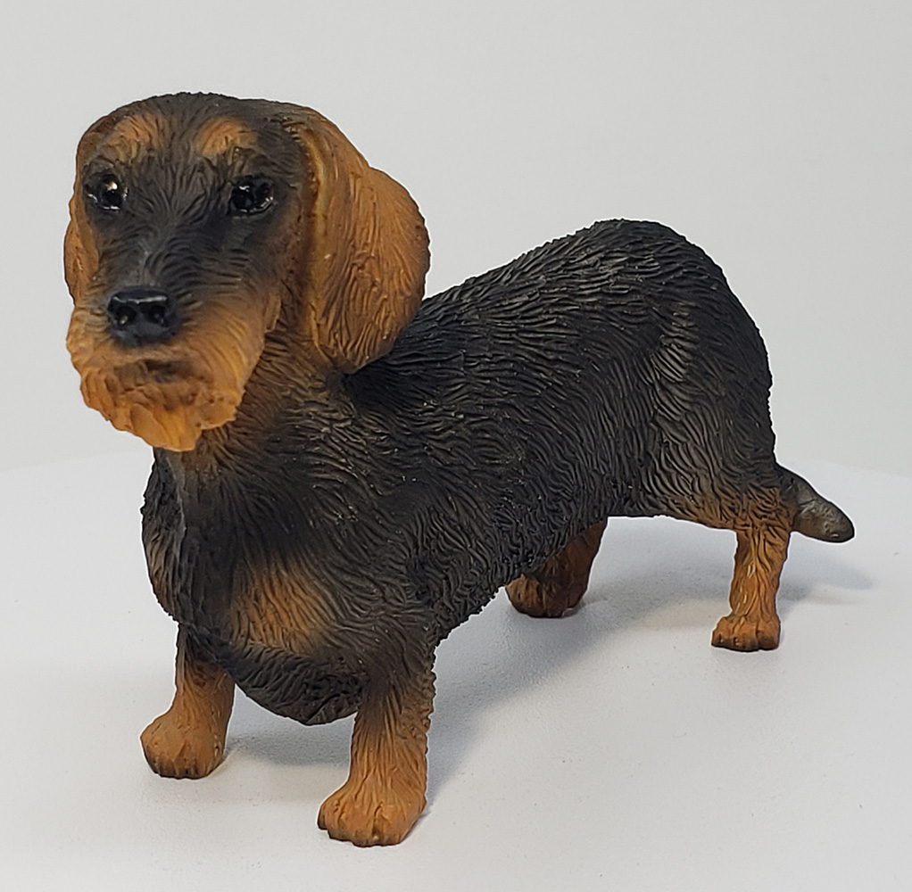Wirehaired Dachshund Figurine