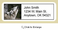 Wolf Address Labels