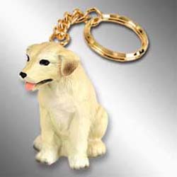 Yellow Lab Keychain