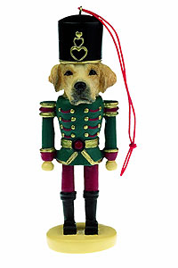 Yellow Lab Ornament Nutcracker