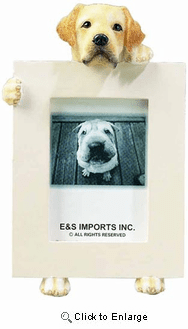 Yellow Lab Picture Frame