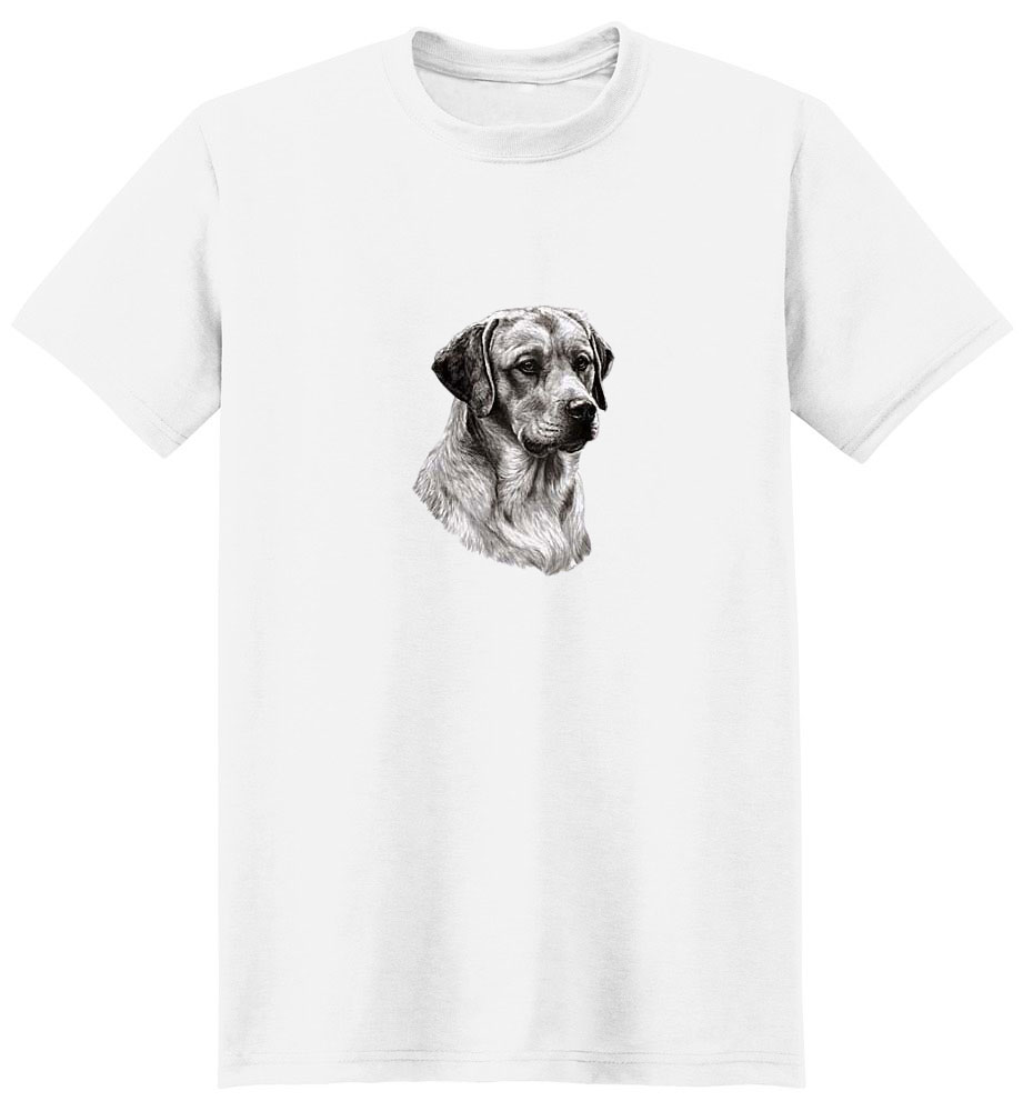 Yellow Lab T-Shirt - Eye Catching Detail