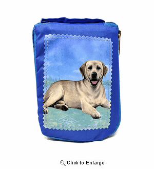 Yellow Labrador Retriever Tote Bag - Foldable to Pouch