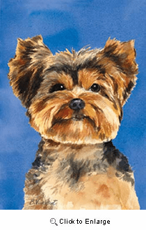 Yorkie House Flag