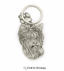 Yorkie Keychain