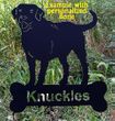Bearded Collie Garden Stake