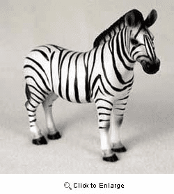Zebra Figurine
