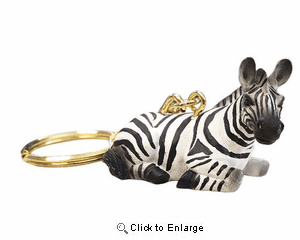 Zebra Keychain
