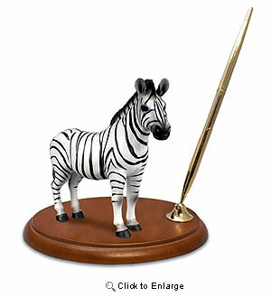 Zebra Pen Holder