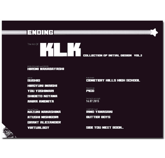 The Art of Klk vol. 1 Art of Kill la Kill Vol. 1: Collection of