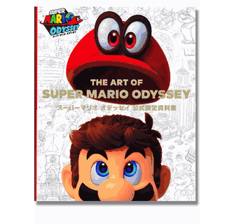 THE ART OF SUPER MARIO ODYSSEY 公式設定資料集 Nintendo Switch The Art of Super Mario Odyssey Material