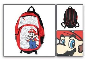 Back Pack: Nintendo - Mario Collage Red 