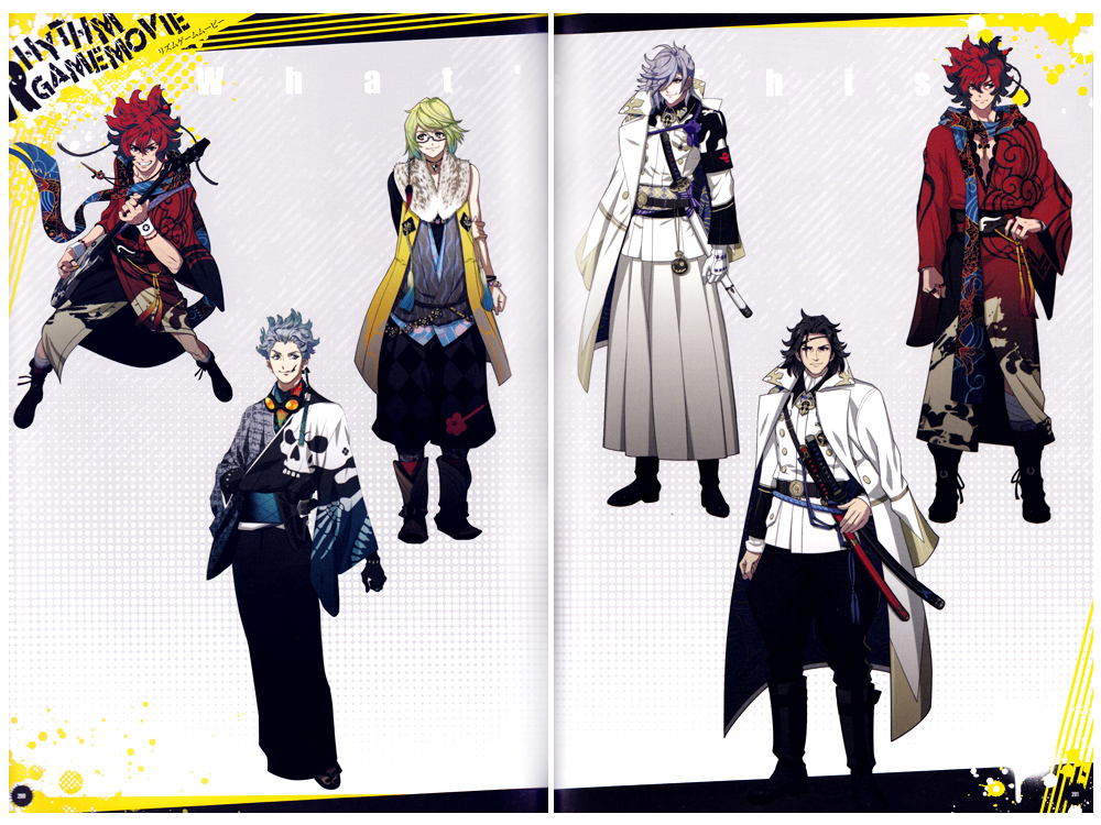 Bakumatsu Rock Official Art Book - Anime Books