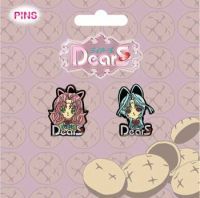DearS: Pins - Ren & Miu Heads (Set of 2)