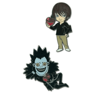 Death Note: Pins - Light & Ryuk (Set of 2)