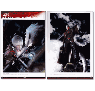 Devil May Cry Graphic Arts Official Setting Materials