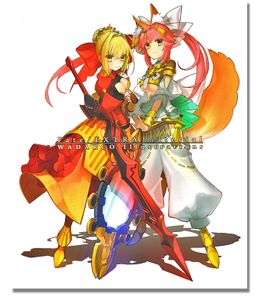 TYPE-MOON Doujinshi - Fate/EXTRA material WADARCO Illustrations Art ...