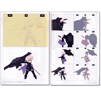 未開封 FGO Trailer's Trail 画集 CM イラスト FGO』関連映像の絵コンテ・原画を収録した『Trailer's Trail』第2弾が