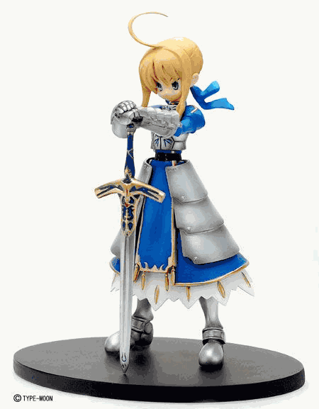 Fate/Stay Night: Chibi Saber Armor Ver. Non-Scale Figure - Anime Books