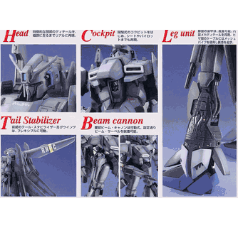 Gundam MG 1/100 Scale MSZ-006C1 Zeta Plus C1