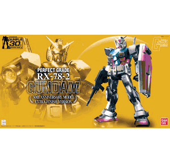 Gundam PG 1/60 Scale RX-78-2 Gundam 30th Anniversary Extra Finish