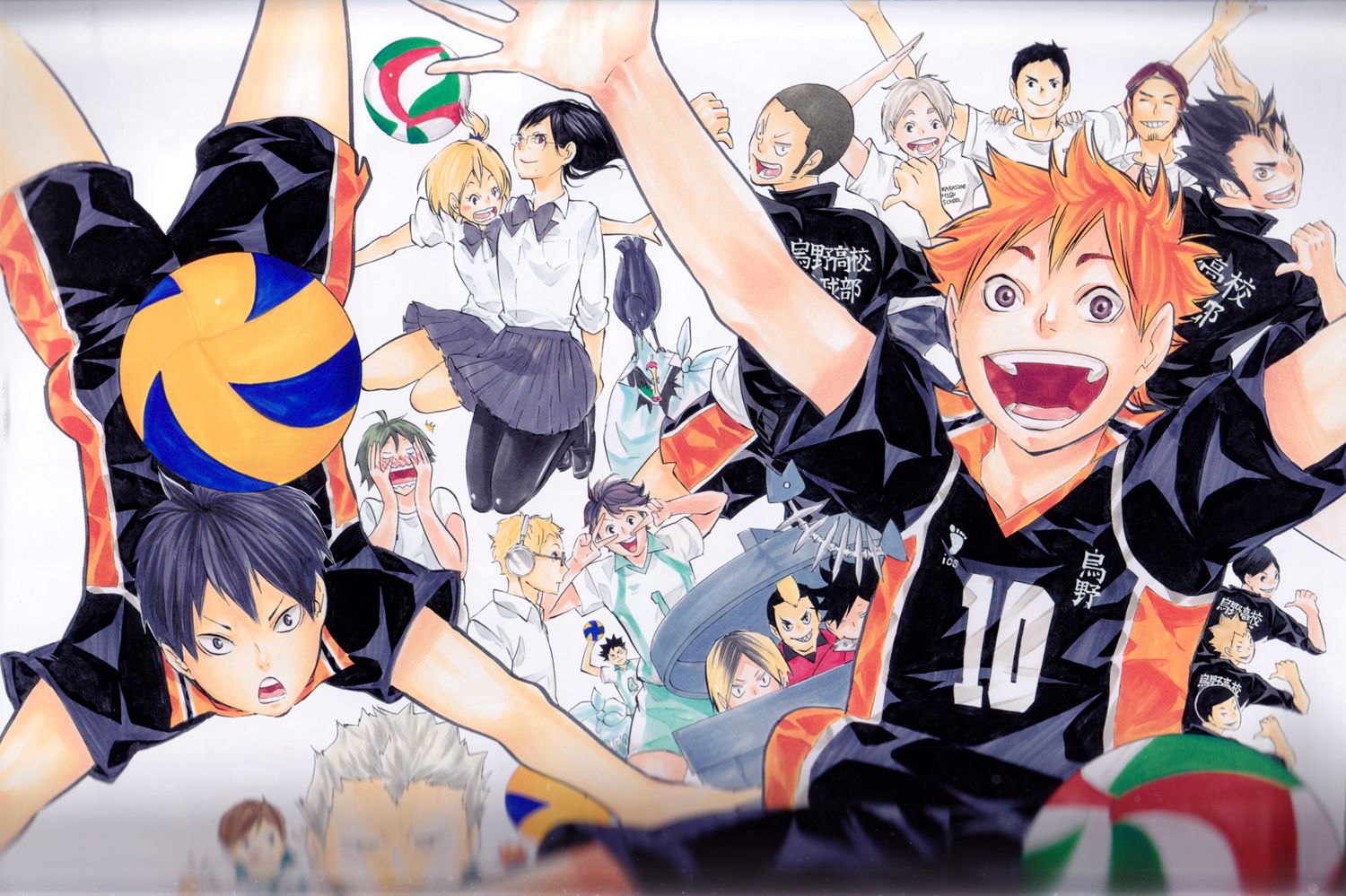 Haikyu!! Complete Illustration Book Ending and Beginning Art Book