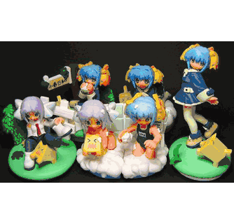 Hinatabokko: Koharu and Nanase Mini Theater Box (Set of 6)