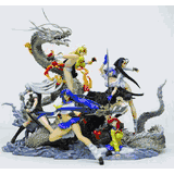 Ikki Tousen: Dragon Destiny Base Trading Figure Box Set (Display of 8)