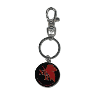 Key Chain: Evangelion - Metal NERV Logo