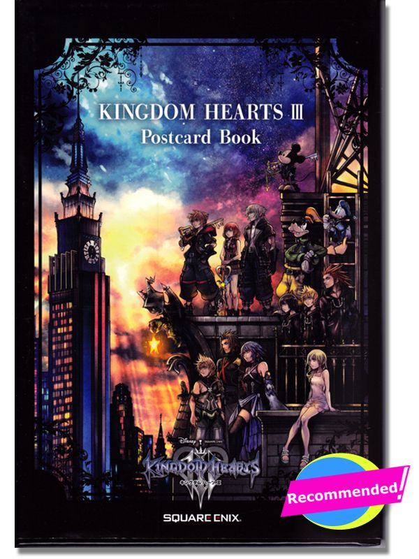 Kingdom Hearts III Postcard Book Anime Books