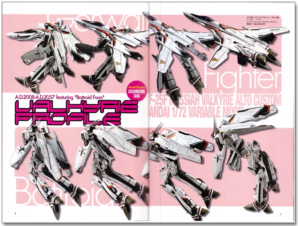 Model Graphix Macross Archives Model Book Anime Books