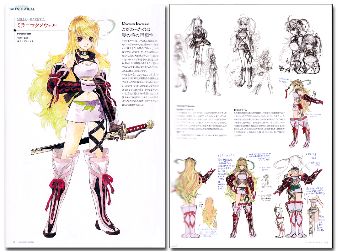 Mutsumi Inomata's Character Works Tales of Series the Twentieth