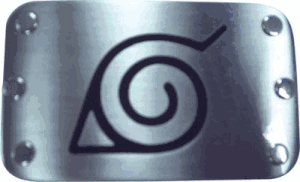 Naruto: Belt Buckle - Leaf Village