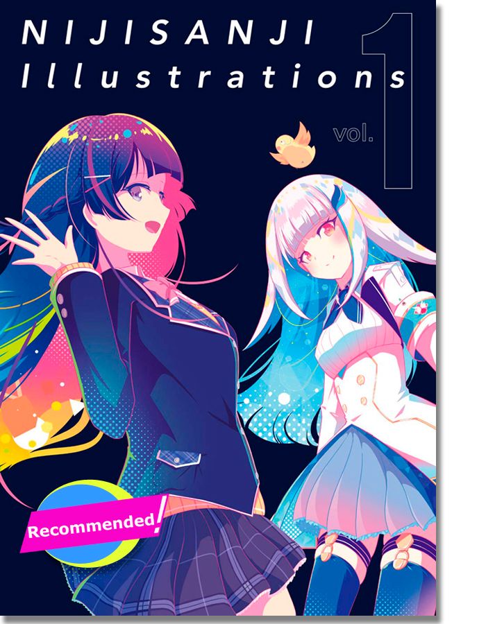 NIJISANJI Illustrations Vol. 1 Art Book Anime Books
