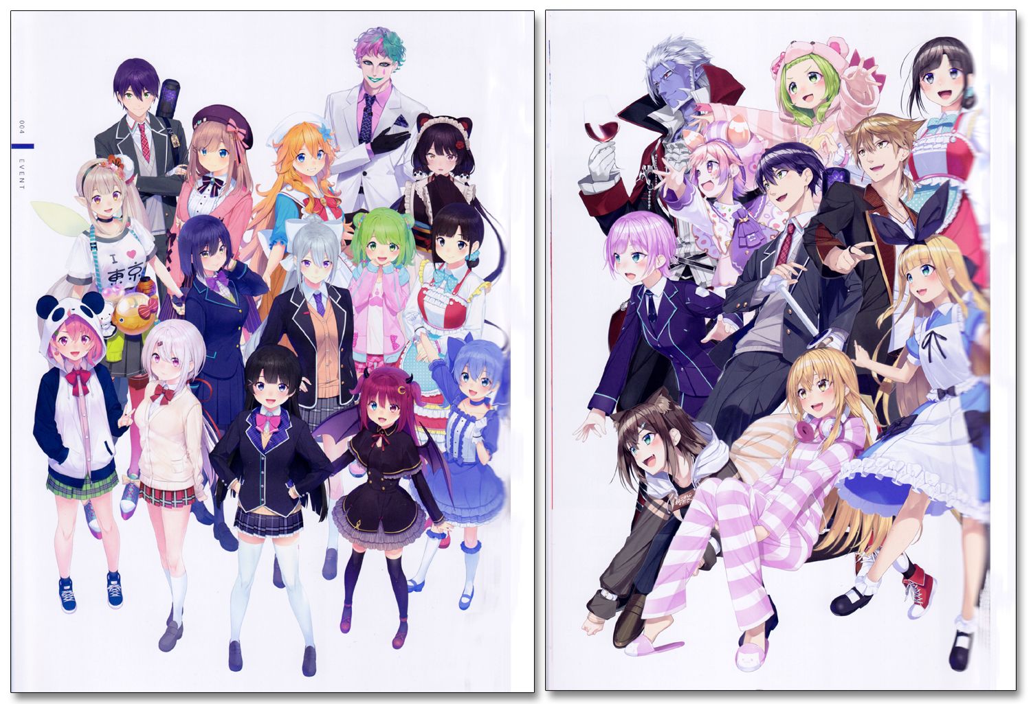 NIJISANJI Illustrations Vol. 1 Art Book Anime Books